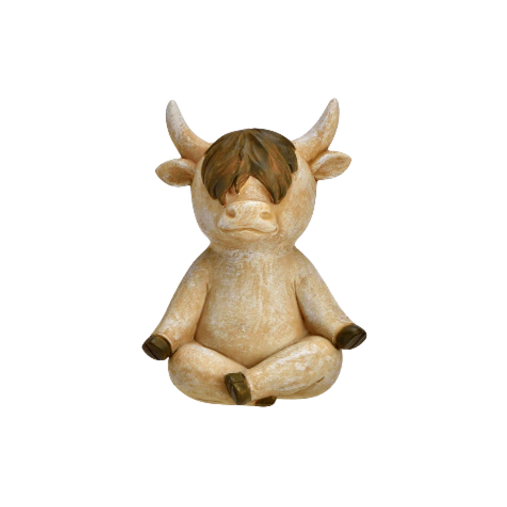 Yoga Highland Rind aus Poly - 3 Varianten