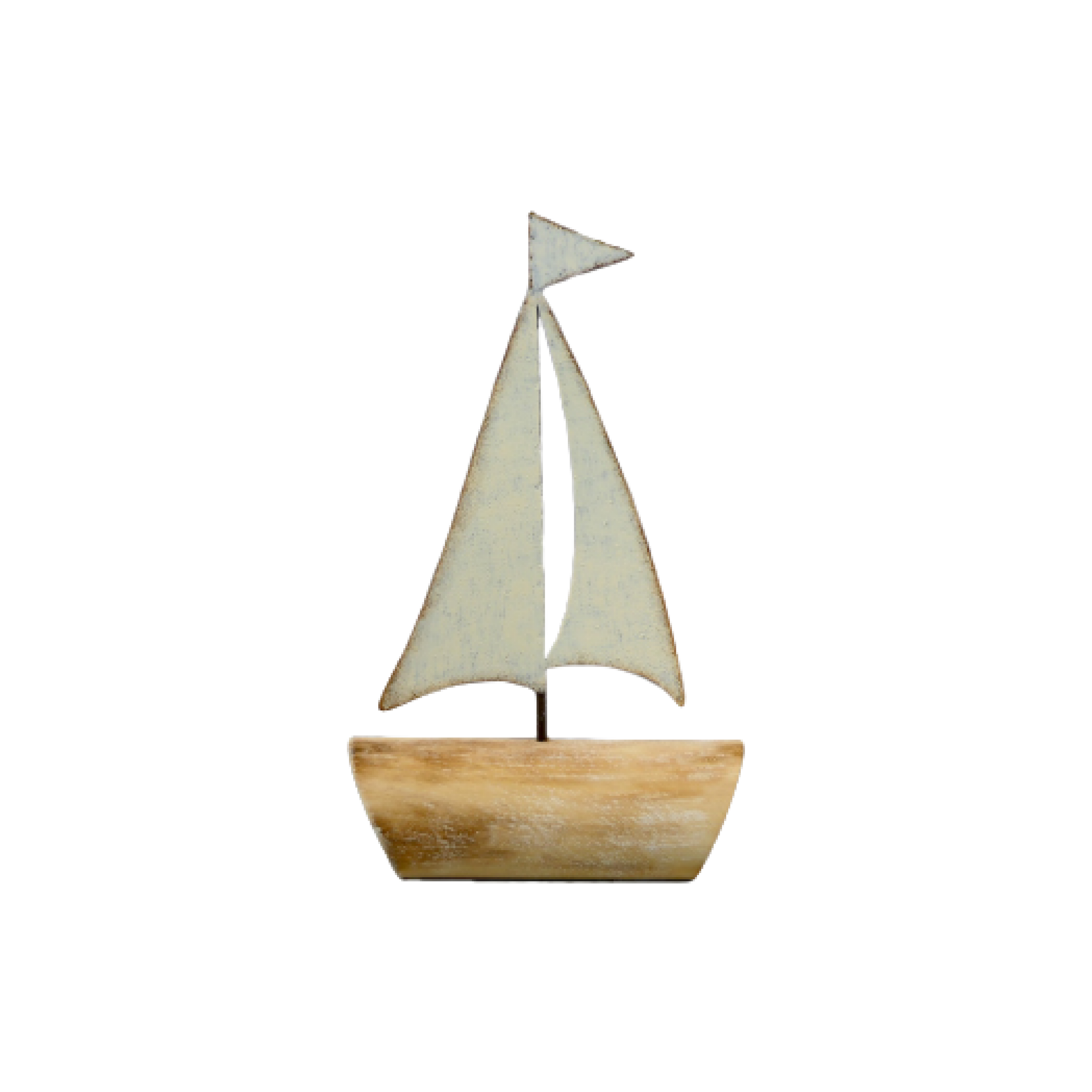 Segelboot aus Holz