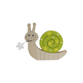 Schnecke aus Holz